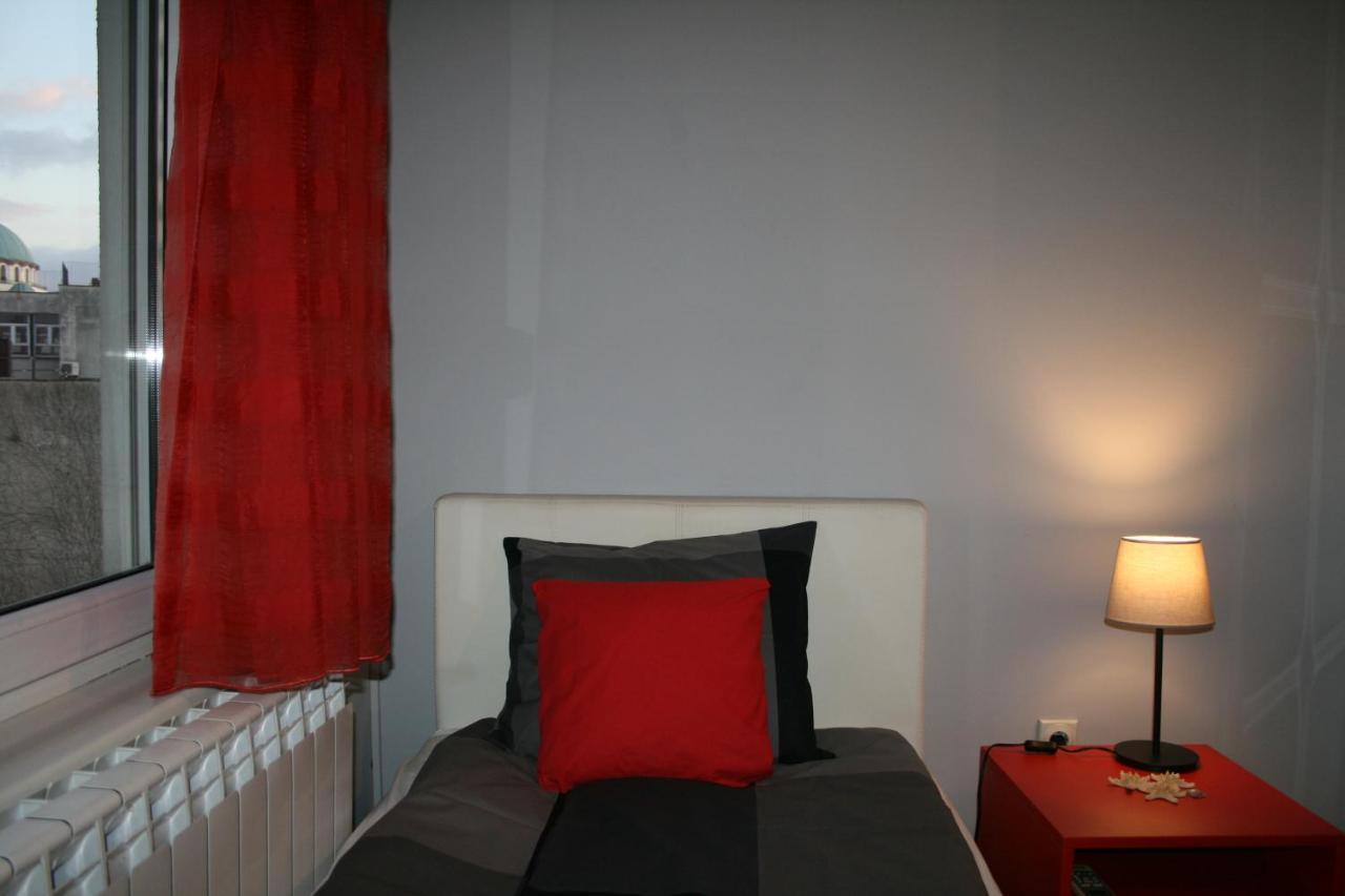 Savinac Apartman U Srcu Beograda, Trg Slavija Esterno foto